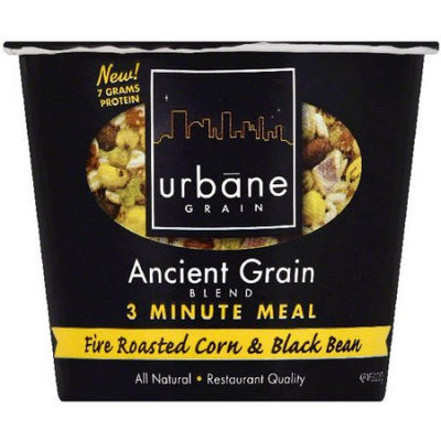 Urbane Grain Ancient Grain Blend Fire Roasted Corn & Black Bean 3 Minute Meal, 2 oz, (Pack of 6)