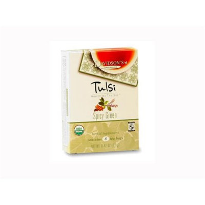 Davidson's Tea Davidson Organic Tea 2255 Tulsi Spicy Green Tea Box of 8