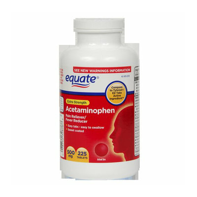 Equate Extra Strength Acetaminophen Pain Reliever