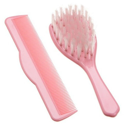 NUK Baby's First Comb and Brush Set, Colors May Vary (Discontinued by Manufacturer)