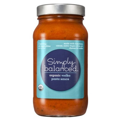 Simply Balanced Organic Vodka Pasta Sauce 24 oz