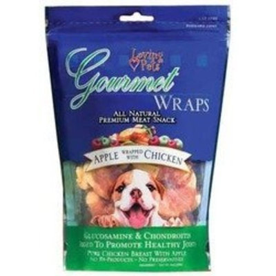 Loving Pets Loving Pet Gourmet Apple Wrapped In Chicken Wrap 6oz