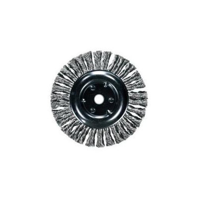 Advance Brush 410-81800 3 inch Standard Twist Knot Wheel 0. 012 Ss Wire