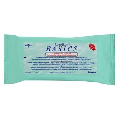 Medline MEDLINE n/a READYBATH, BASICS, FRAG FREE, 8/PK - 30pks