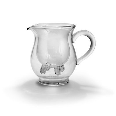 Fred & Friends Calf & Half Double-Walled Creamer Pitcher