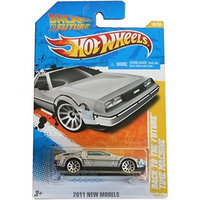 Mattel Hot Wheels 1985 Back To The Future Time Machine 1/64