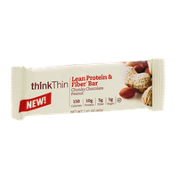thinkThin Chunky Chocolate Peanut Lean Protein & Fiber Bar
