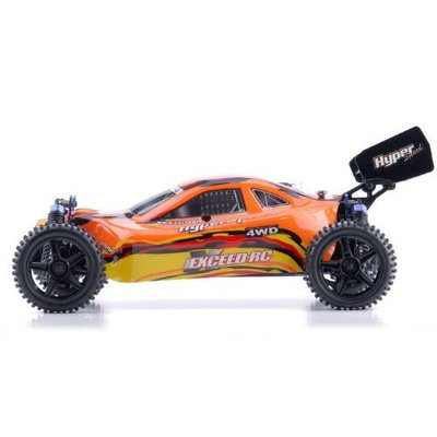 1/10 2.4Ghz Exceed RC Beginner Version .16 Engine Nitro Powered Off Road Buggy Baha Red (OR NEXT AVAILABLE COLOR SENT AT RANDOM)