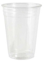 DIXIE CP10 Disposable Cup,10 oz, Clear, PK1000