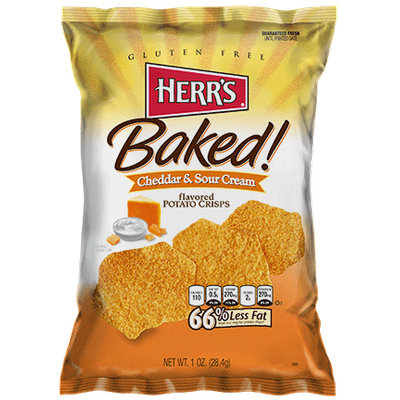 Herr's® Cheddar & Sour Cream Baked Potato Crisps