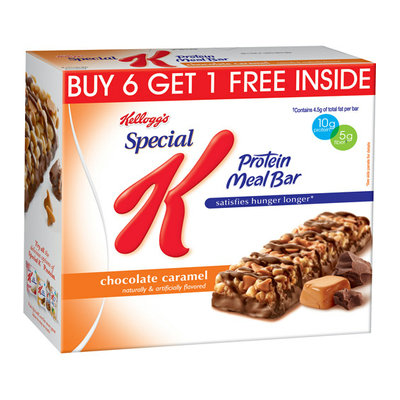 Special K® Kellogg Chocolate Caramel Protein Meal Bars