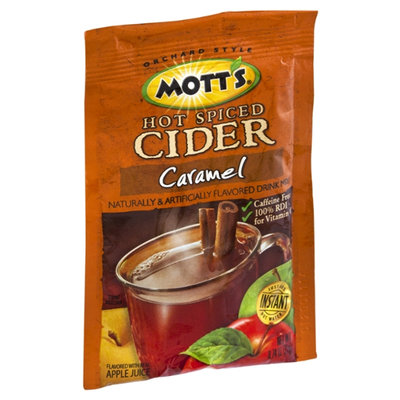 Mott's Hot Spiced Cider Caramel Flavored Drink Mix