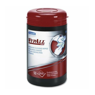 Kimberly-Clark Professional 58310 Hand Cleaning Wipes Pre-Moistened 12inx10in 50 Wipes