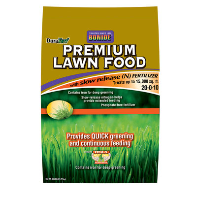 Bonide Products 60465/60464 Premium Lawn Food 20-0-10