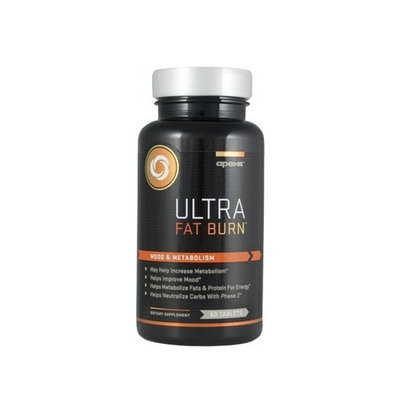 Apex Fitness Apex Ultra Fat Burn, Boosts Engergy While Controlling Appetite, 60 Tablet Bottle