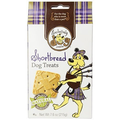 Exclusively Dog Shortbread Cookies, 7.6-Ounce Package