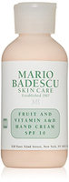 Mario Badescu Fruit and Vitamin A & D Hand Cream SPF 10