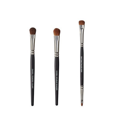 VEGAN LOVE The Chisel Collection Make Up Brush Set (Chisel Pointed Fluff