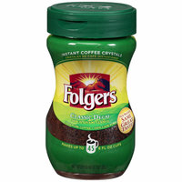 Folgers Classic Decaf Instant Coffee