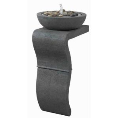 Kenroy Home Sinuous Indoor 31 in. Floor Fountain-DISCONTINUED