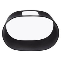 Zoo Med Betta House 2 Gallon Oval Racetrack Black