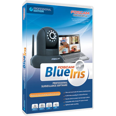 Blue Iris BLUIRIS Professional Surveillance Software