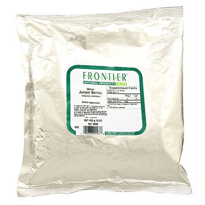 Juniper Berries, Whole Frontier Natural Products 1 lbs Bulk