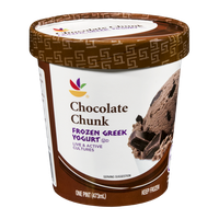 Ahold Chocolate Chunk Frozen Greek Yogurt