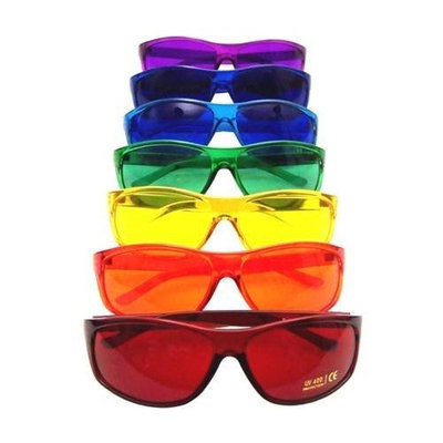Biowaves Color Therapy Glasses Pro Style Set of 7 Colors Also Available in Set of 9 or 10