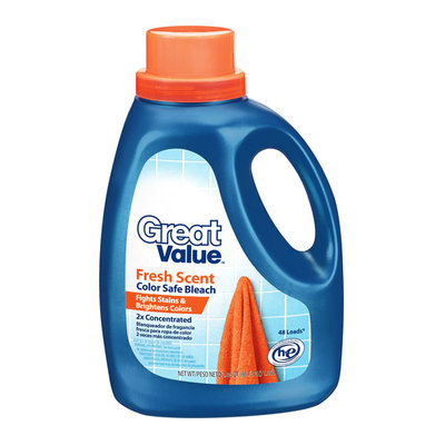 Great Value Fresh Scent Color Safe Bleach
