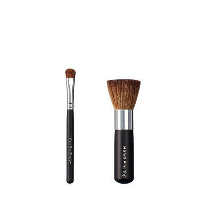 ON&OFF Wet/Dry Shadow and Handi Flat Top Makeup Brush