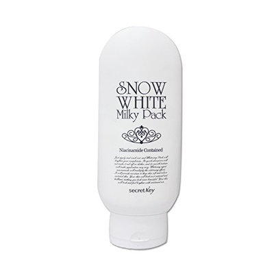 Secret key Snow White Whitening Milky Pack Mask for Face and Body