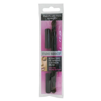 Studio Basics Double Retractable Eye Brush