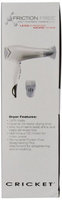 Cricket Centrix Pro 5300 Professional Friction Free Ionic Tourmaline Ceramic Hair Dryer