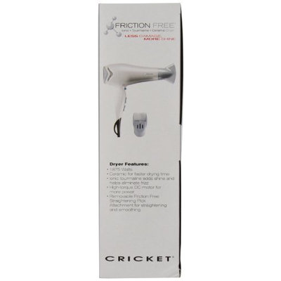 Cricket Centrix Pro 5300 Professional Friction Free Ionic Tourmaline Ceramic Hair Dryer