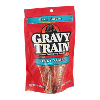 Gravy Train Jerky Strips Beef Flavor Dog Snacks