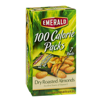 Emerald 100 Calorie Packs Dry Roasted Almonds - 7 CT