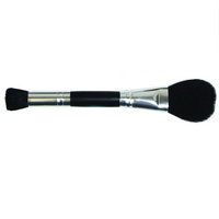 Crown Brush Mineral Series Chisel Powder and Mini Bronzer Duet Brush