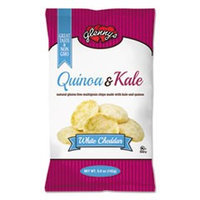 Glenny's Quinoa & Kale Gluten Free Multi Grain Chips, White Cheddar, 5 oz Bag