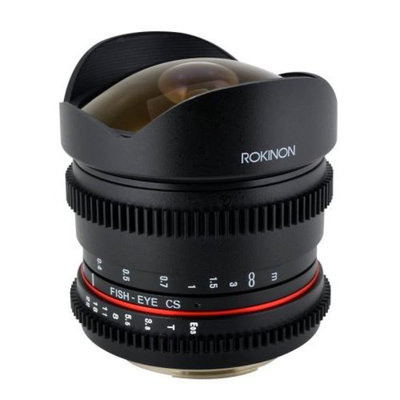 Rokinon ROKINON 8mm T3.8 Cine Fisheye Lens for Canon EF Mount