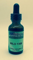 Wild Yam No Chinese Ingredients American Supplements 1 oz Liquid
