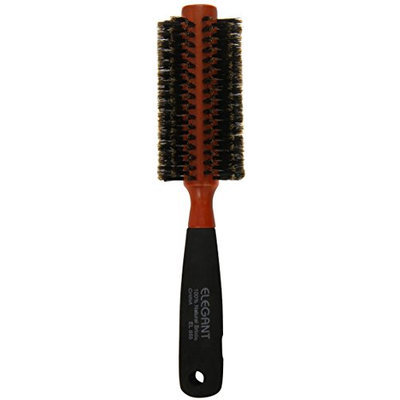 Elegant Brushes Round Boar Wooden Brush