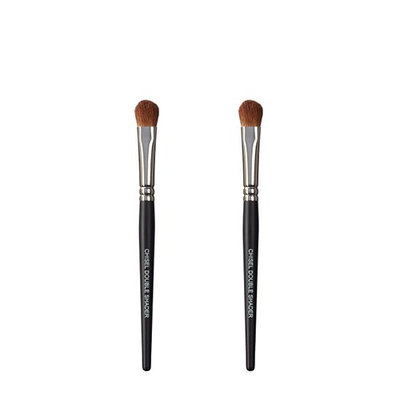 VEGAN LOVE The Chisel Collection Make Up Brush Set (Chisel Double Shader Chisel Double Shader)