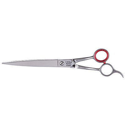 C-MON 07806KLC Pinnacle Scissors with Serrated Blade and Bent Shank