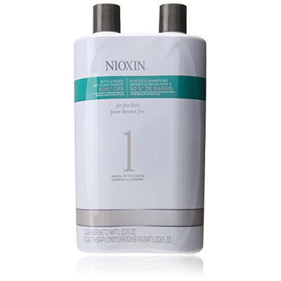 Nioxin System 1 Cleanser and Scalp Therapy Conditioner