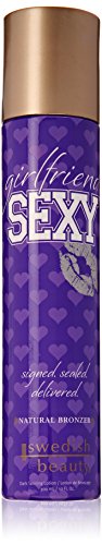 NEW Girlfriend Sexy® Natural Bronzer Tanning lotion - 10 oz.