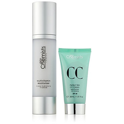 skinChemists Perfect Skin CC Medium Cream with SPF 30 and Vitamin Moisturizer