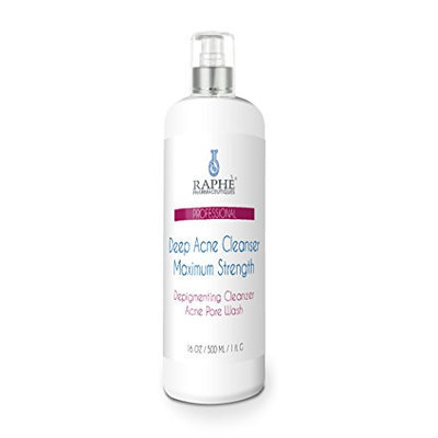 Raphe Pharmaceutiques Maximum Strength Deep Skin Acne Cleanser & Depigmenting Wash