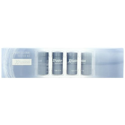 X Fusion 8 Piece Keratin Hair Fibers Professional Tester Kit