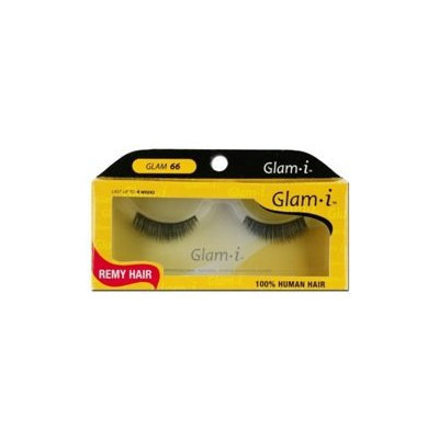 Glam-I 66 Full Strip Human Hair Eyelashes